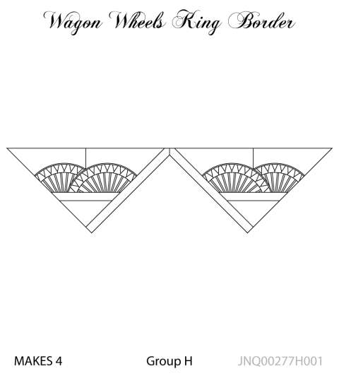 Wagon Wheels King Border