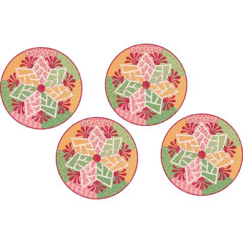 Scandinavian Snowflake This kit includes5-1/4 total yards of Riley Blake Designs Piece and Plenty fabric line by Lori Holt. Fabric Only: $86.50 Kit with Replacement Papers: $110.50 Kit with Pattern: $126.00