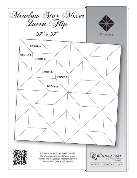 Meadow Star Mixer Queen Flip