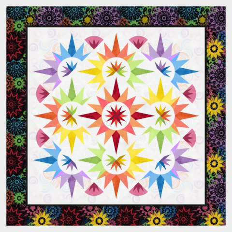 Arizona Cactus in ColorStock Cottons Basic Collection by Judy and Judel Niemeyer