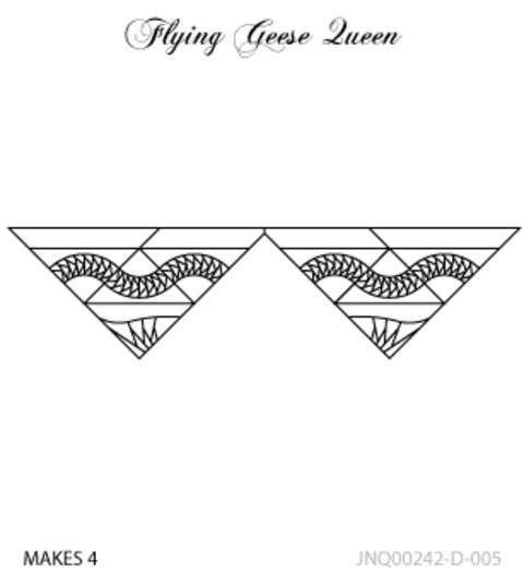 Flying Geese Queen