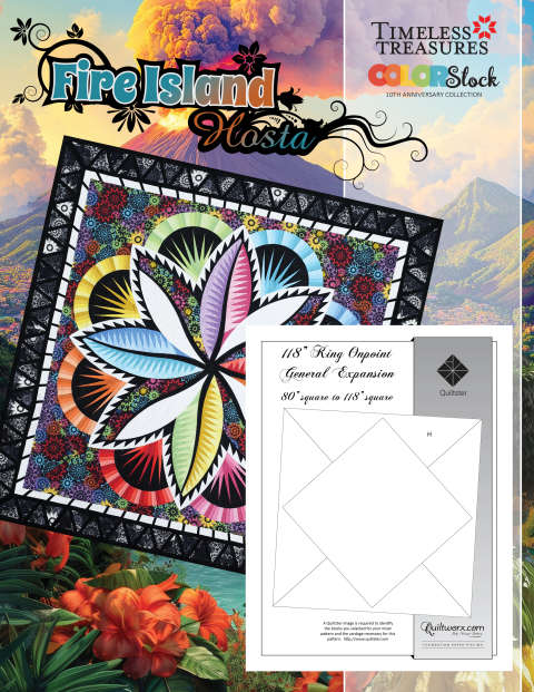 Fire Island Hosta 2025 80 in to 118 in King Expansion