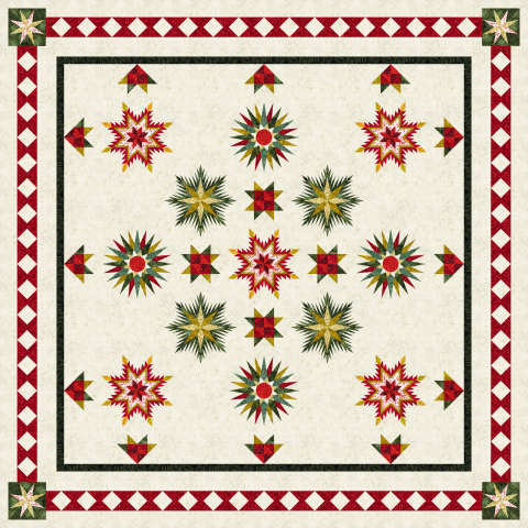 Winter Traditions Christmas Expansion QST Star TT Cedar and Sleighbells 