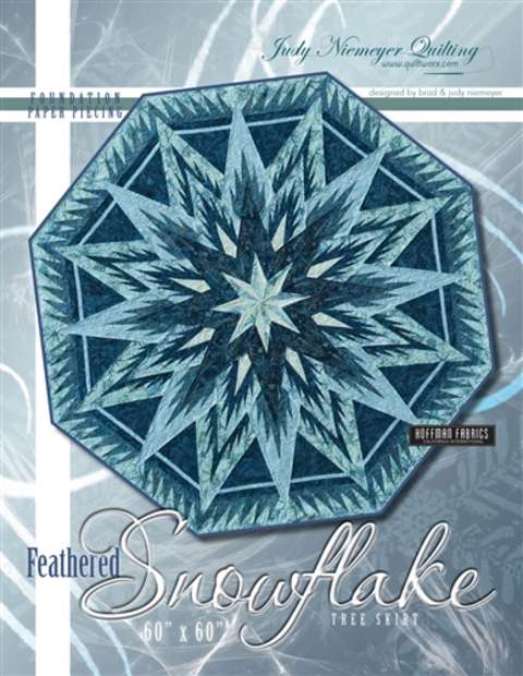 Feathered Snowflake Tree Skirt
