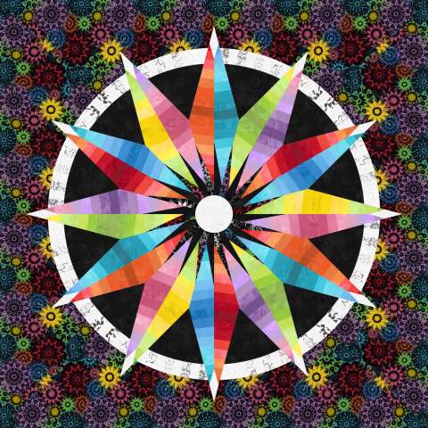 Sundial: ColorStock Quilt Kit