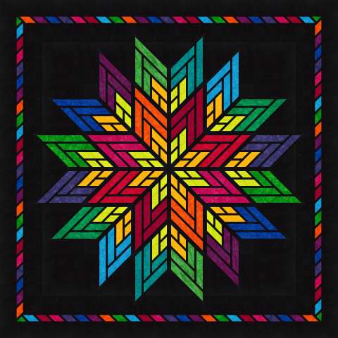 Fractured Star Kit- Hexies Color ways