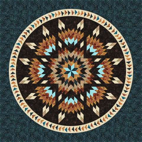 Lakeshore Sunrise in Southwestern Colors