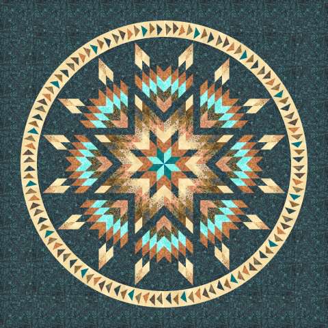 Lakeshore Sunrise: Golden Mesa Colorway