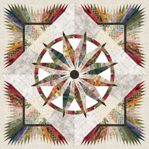 Sundial Tim Holtz Queen Expansion 