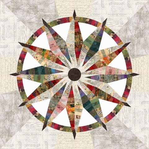 Sundial Tim Holtz This kit includes enough fabric to complete this quilt top including the binding. Fabric Only: $169.50 Kit with Pattern: $210.00