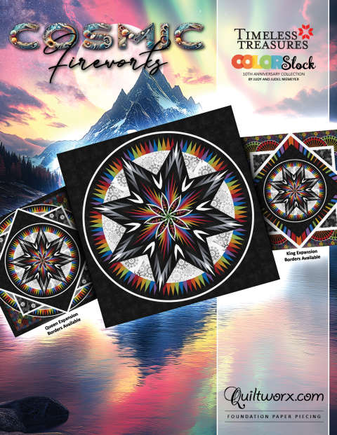 Cosmic Fireworks 68 Inch Layout