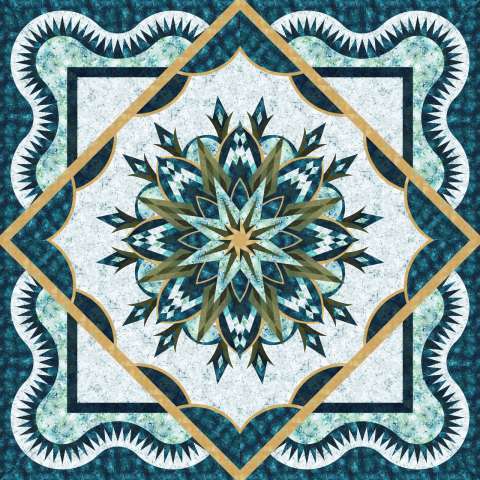 Cabaret King 118 x 118 Blues