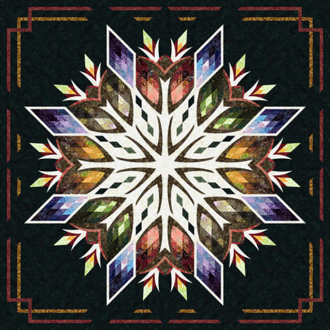 Midnight Gala in the Apple Cider Strip Set