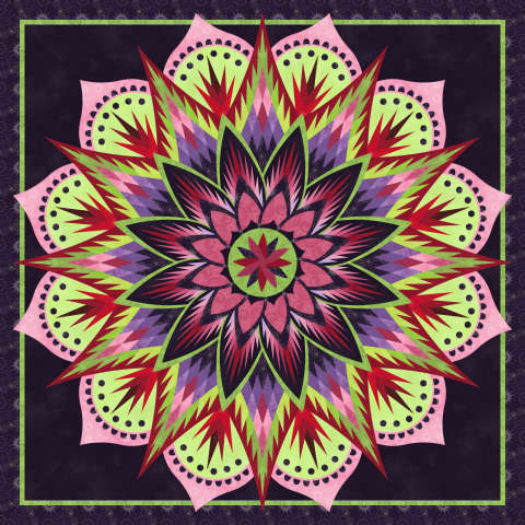 Carnival Flower Wall 