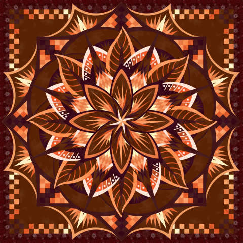 Jungle Magnolia in ColorStock Queen