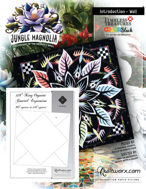 Jungle Magnolia King Size