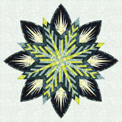 Berry Bramble in Frosted Foliage