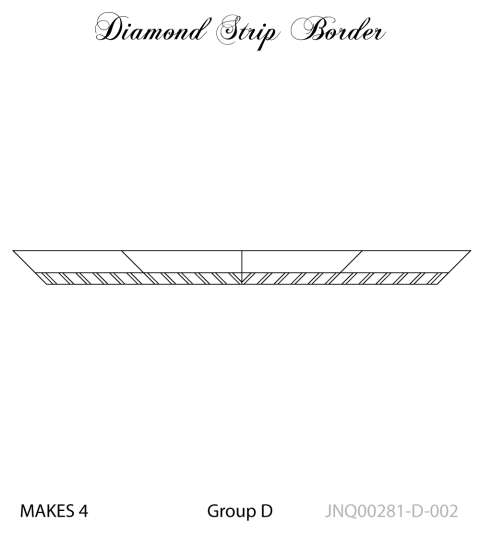 Diamond Strip Border