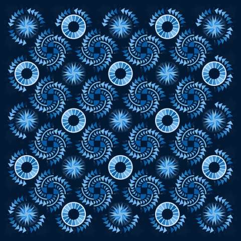 Riptides King Expansion in ColorStock This kit includes 36-1/4 total yards of Timeless Treasures ColorStock fabric line including binding. Fabric Only: $550.00 Kit with Replacement Papers: $725.00 Kit with Pattern: $749.00