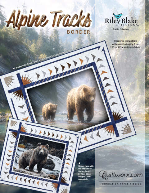 Alpine Tracks Panel Border