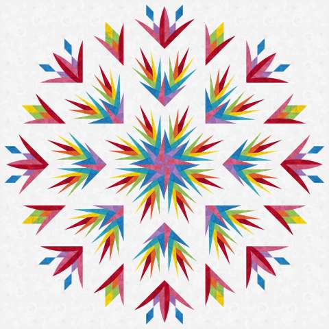 Kali Mixer 68- Lily Blossoms Colorstock Colorway