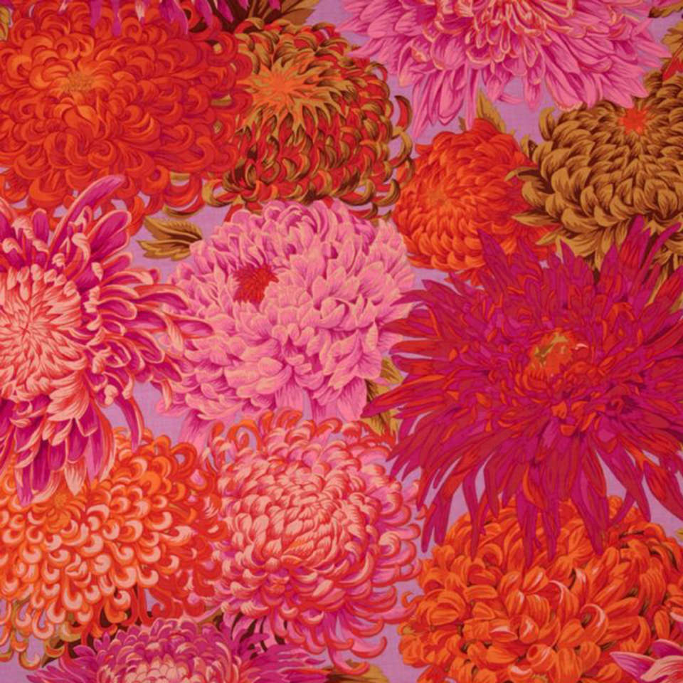 Free Spirit - Kaffe Classics Japanese Chrysanthemum - PWPJ041.PINKX