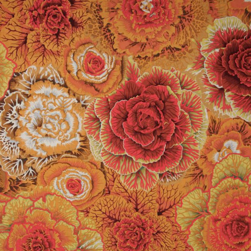 Free Spirit - Kaffe Classics Brassica - PWPJ051.BROWN