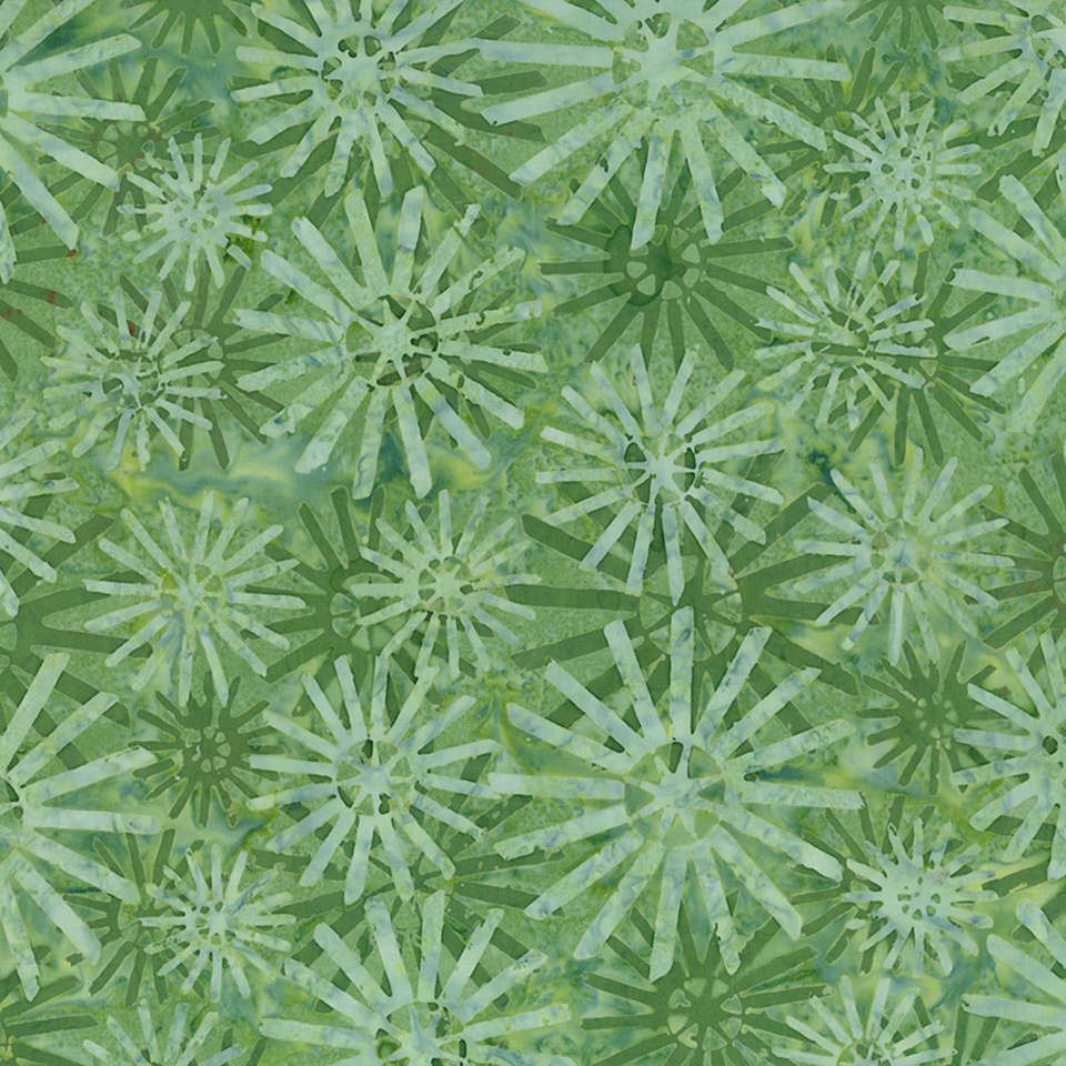 Timeless Treasures - Tonga Mini Collection Jungle - Tonga B4392 Moss