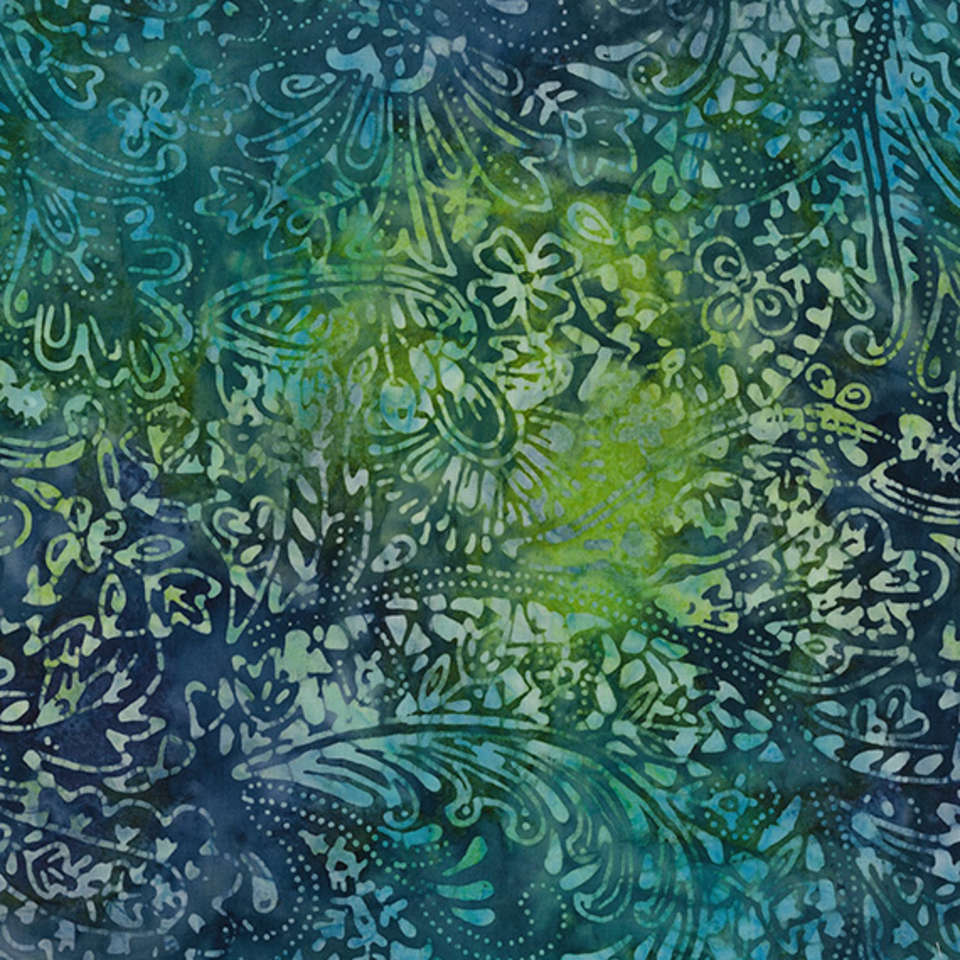 Timeless Treasures - Tonga Mini Collection Jungle - Tonga B3321 Rainforest