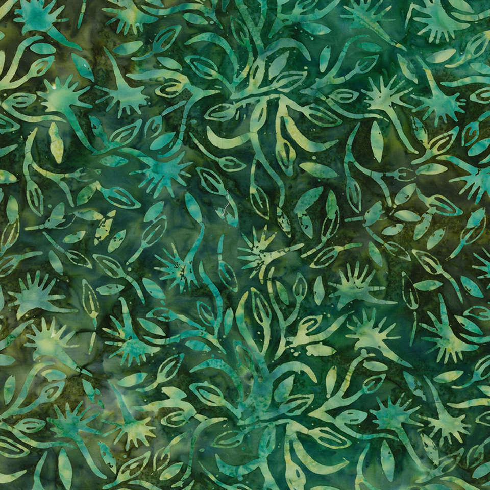 Timeless Treasures - Tonga Mini Collection Jungle - Tonga B5713 Garden