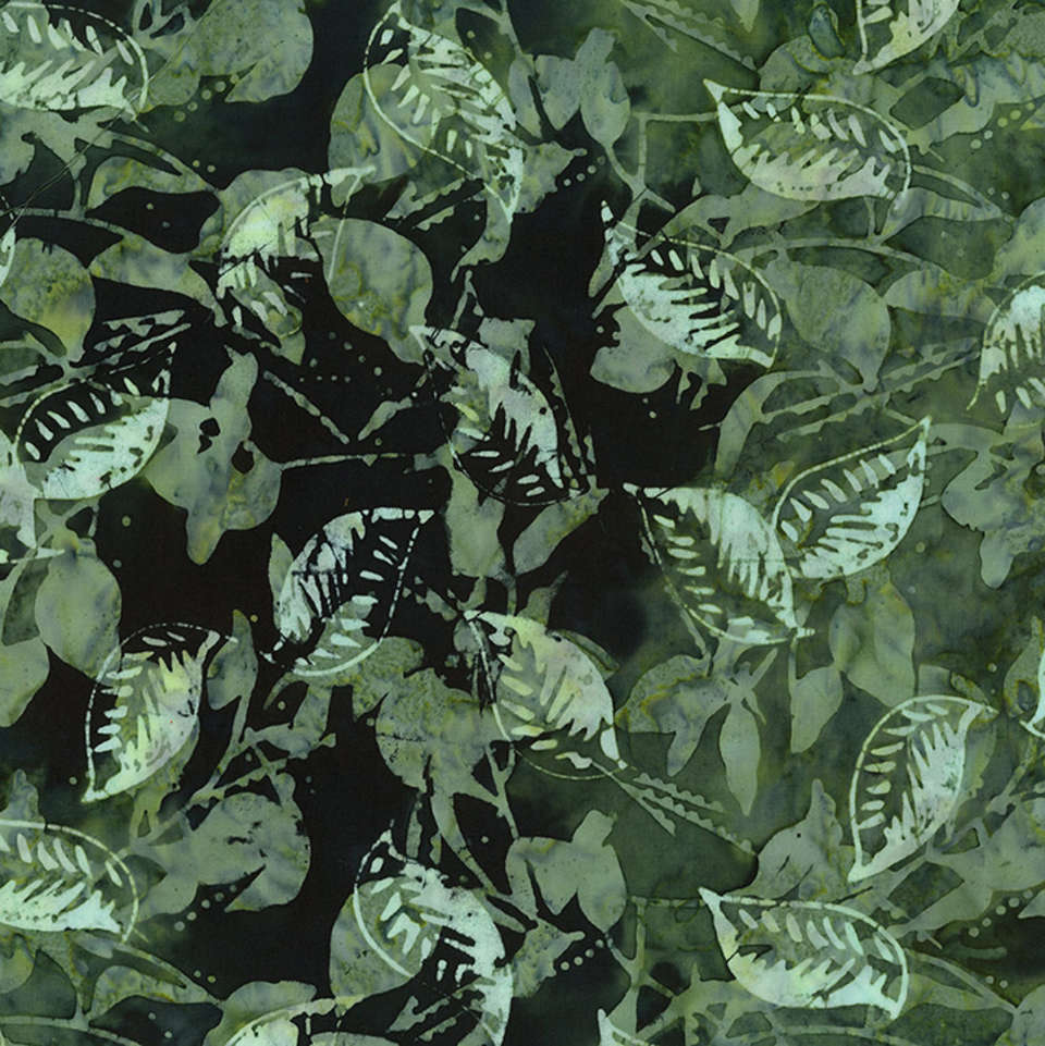 Timeless Treasures - Tonga Mini Collection Jungle - Tonga B4021 Lush