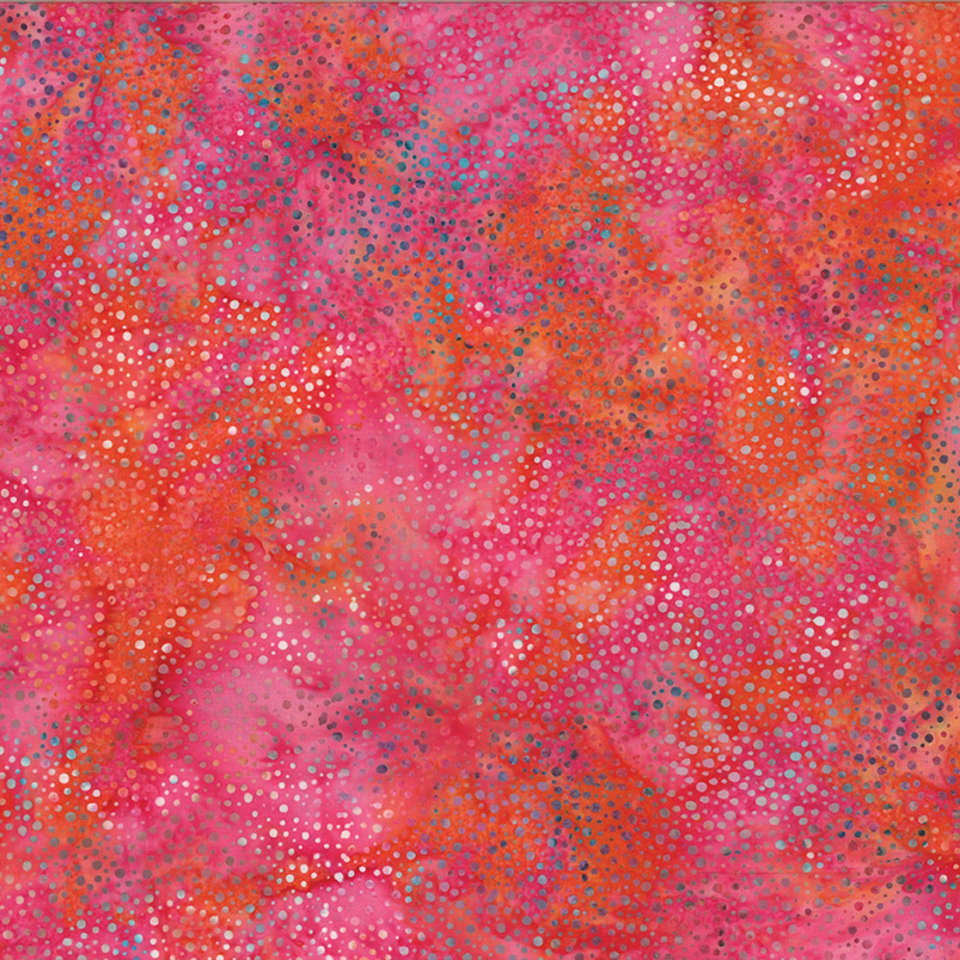 Hoffman California Fabrics - 2016 Winter Batiks - 885-368-Coral Gables-H#2