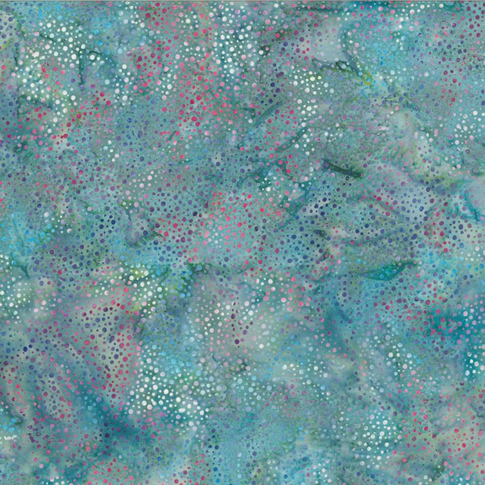 Hoffman California Fabrics - 2016 Winter Batiks - 885-41-Aqua-H#20