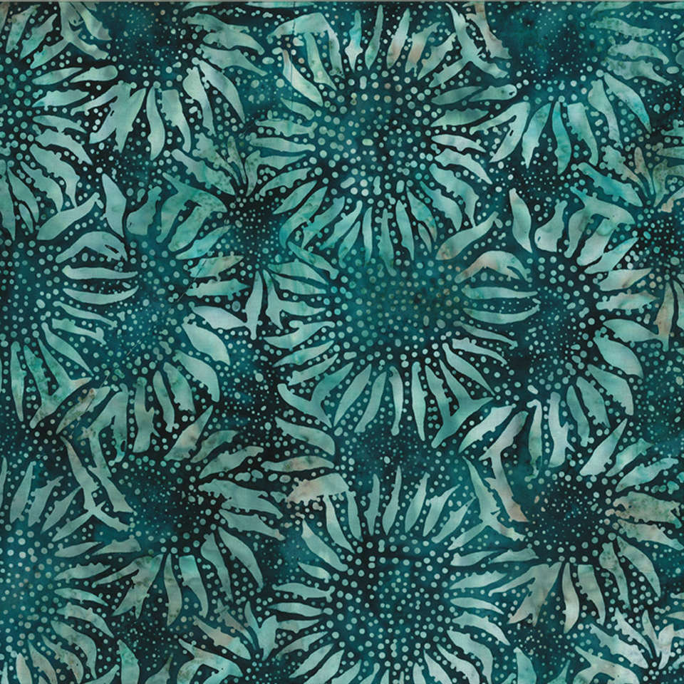 Hoffman California Fabrics - 2016 Winter Batiks - 884-577-Bayou-H#5