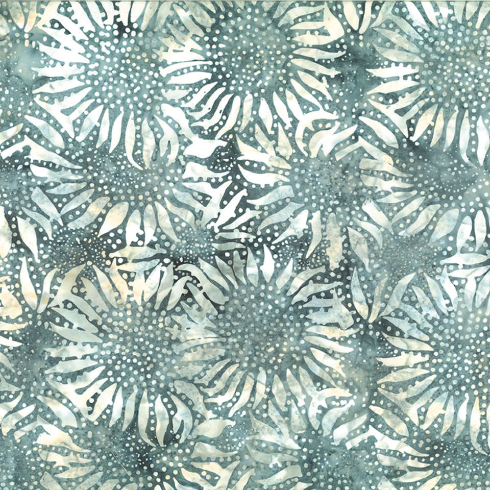 Hoffman California Fabrics - 2016 Winter Batiks - 884-489-Seagull-H#22