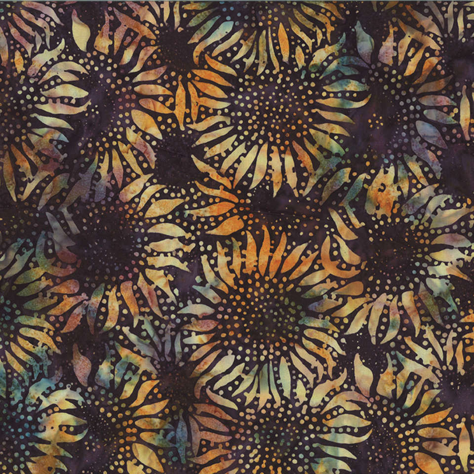 Hoffman California Fabrics - 2016 Winter Batiks - 884-34-Eggplant-H#10