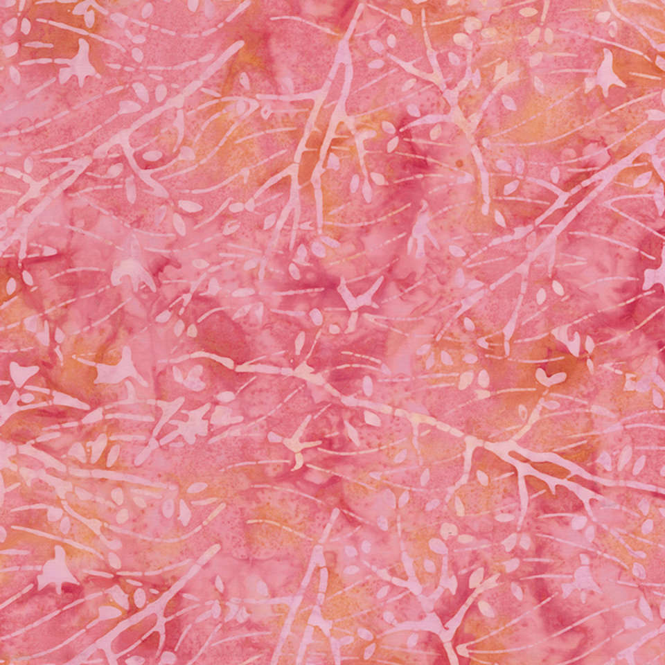 Timeless Treasures - Tonga Mini Collection Garnet - Tonga-B5054-Flamingo