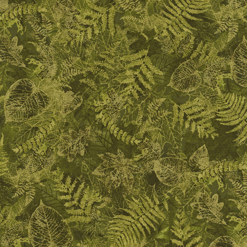 Timeless Treasures - Bountiful - Harvest-CM6142-Green