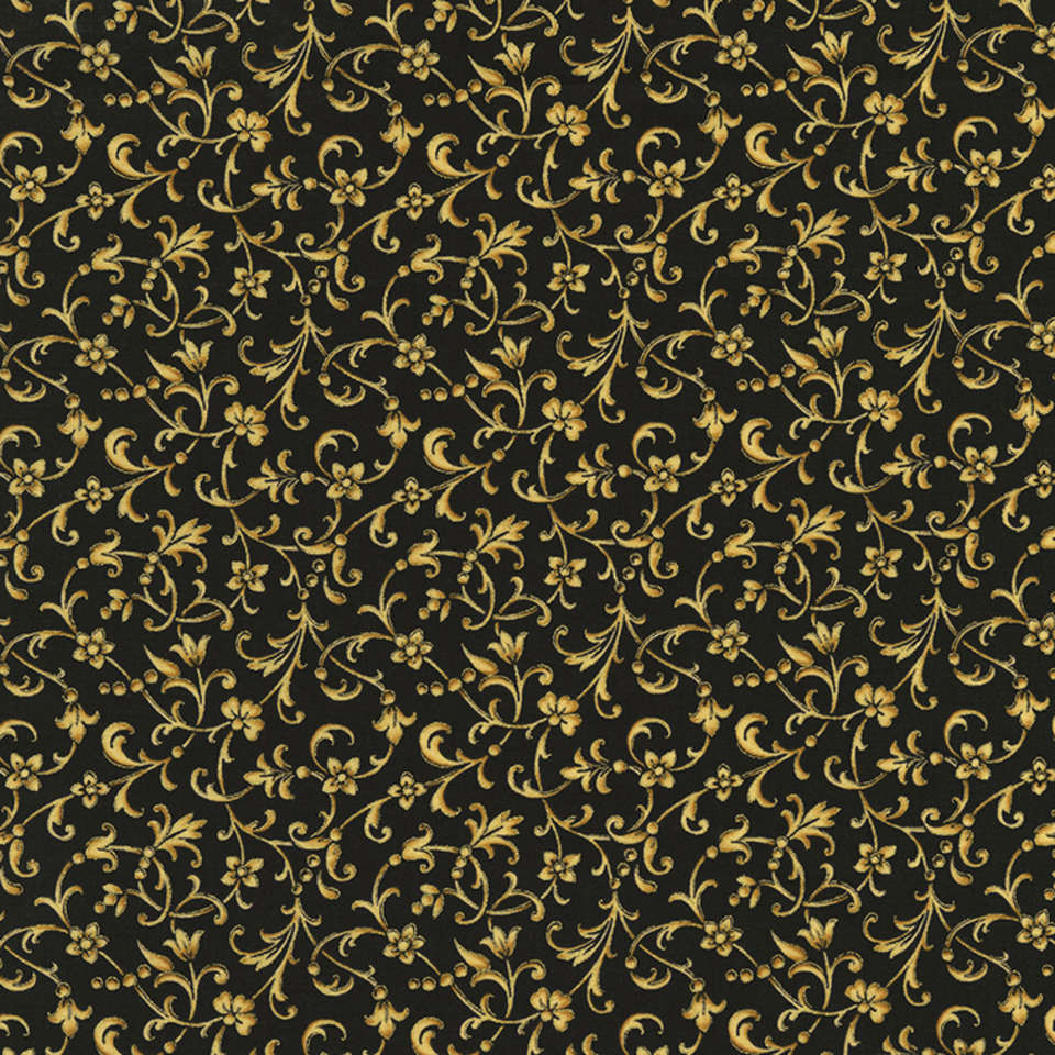 Timeless Treasures - Joyful Season - Holiday-CM5963-Black