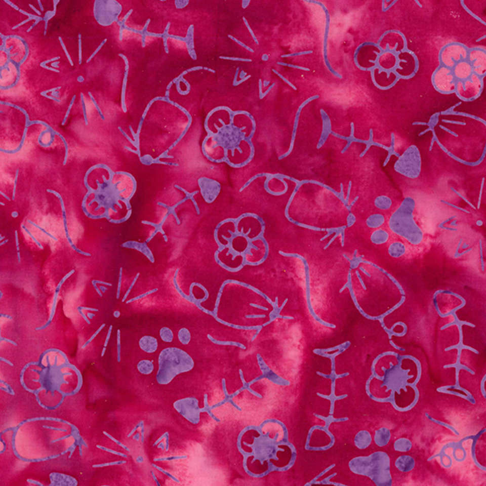 Island Batik - Feline Fine by Jackie Kunkel -  621804335