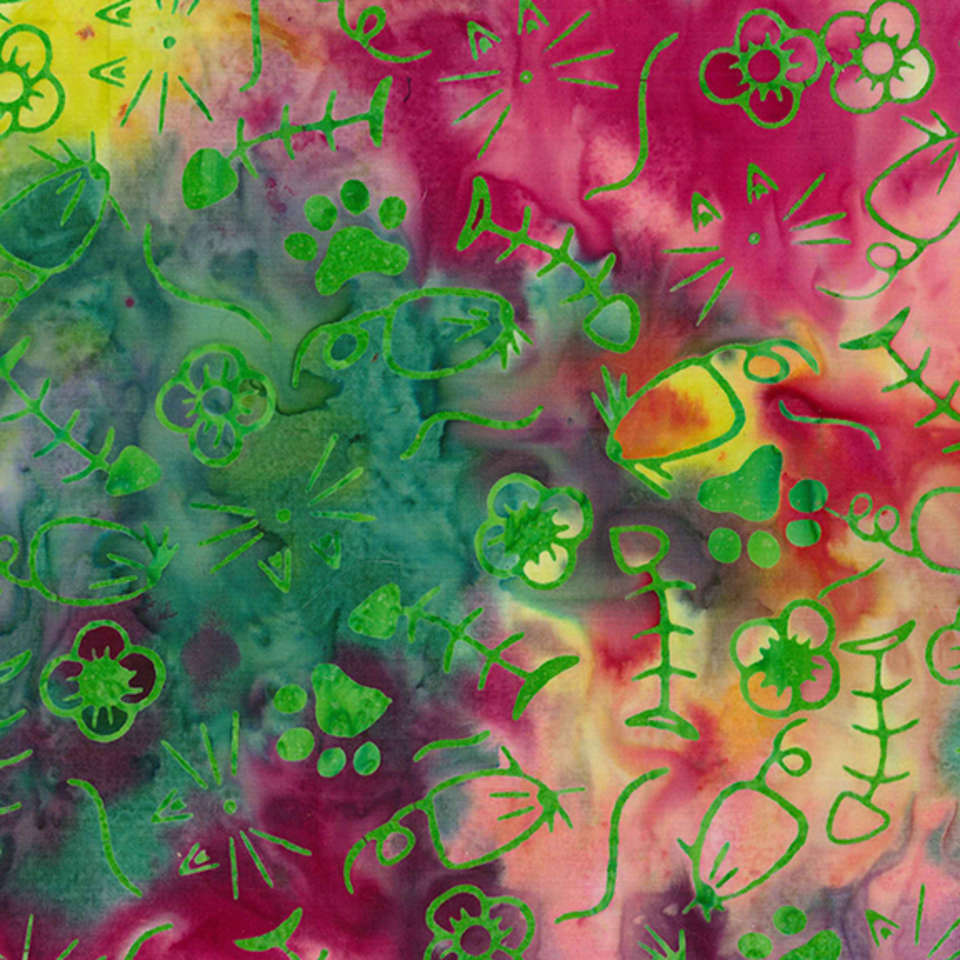 Island Batik - Feline Fine by Jackie Kunkel - 621804860