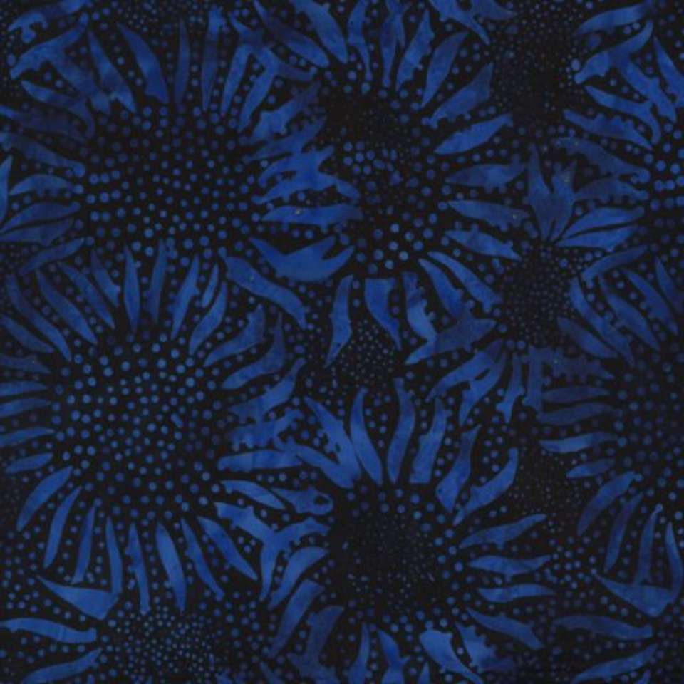 Hoffman California Fabrics - 2018 Spring Batiks - 884-17-Cobalt
