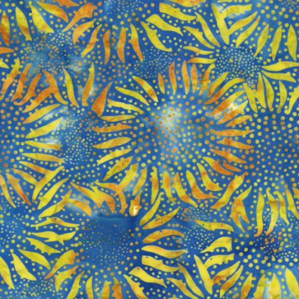 Hoffman California Fabrics - 2018 Spring Batiks - 884-150-Sunflower