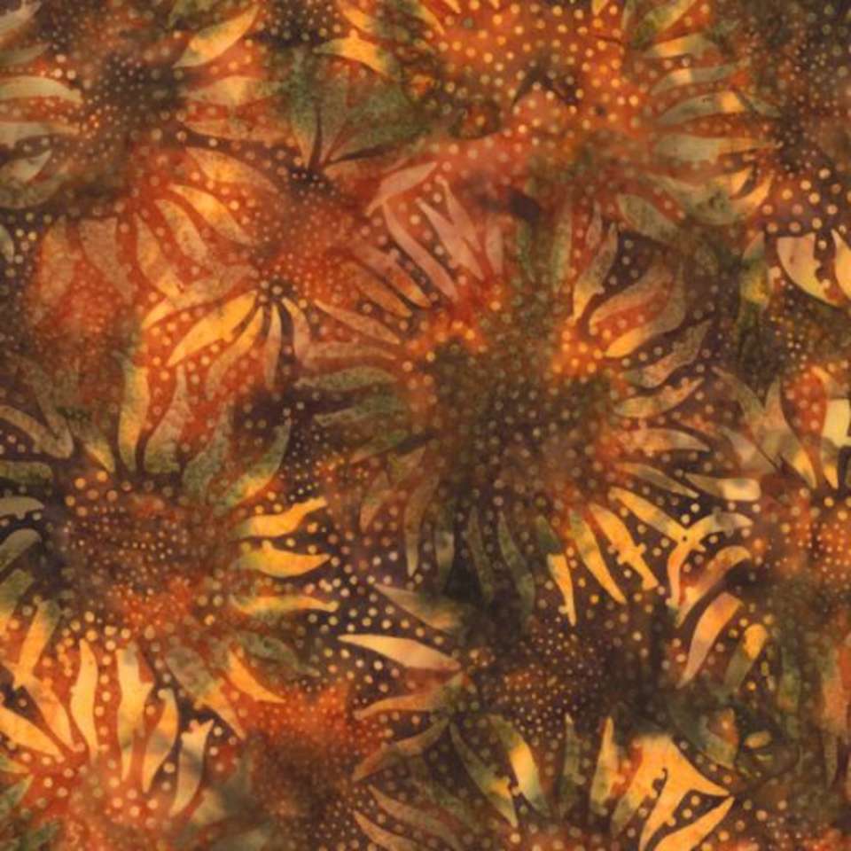 Hoffman California Fabrics - 2018 Spring Batiks - 884-154-Teak