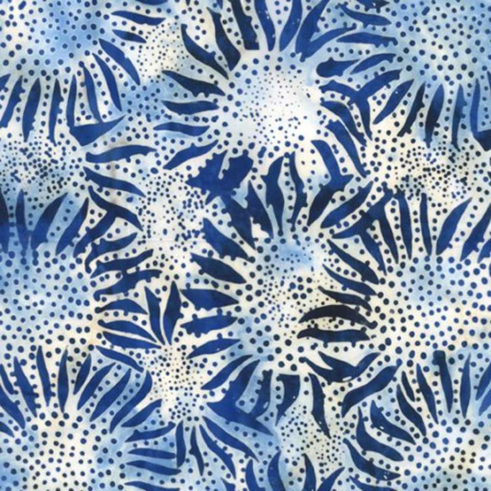 Hoffman California Fabrics - 2018 Spring Batiks - 884-243-Delft