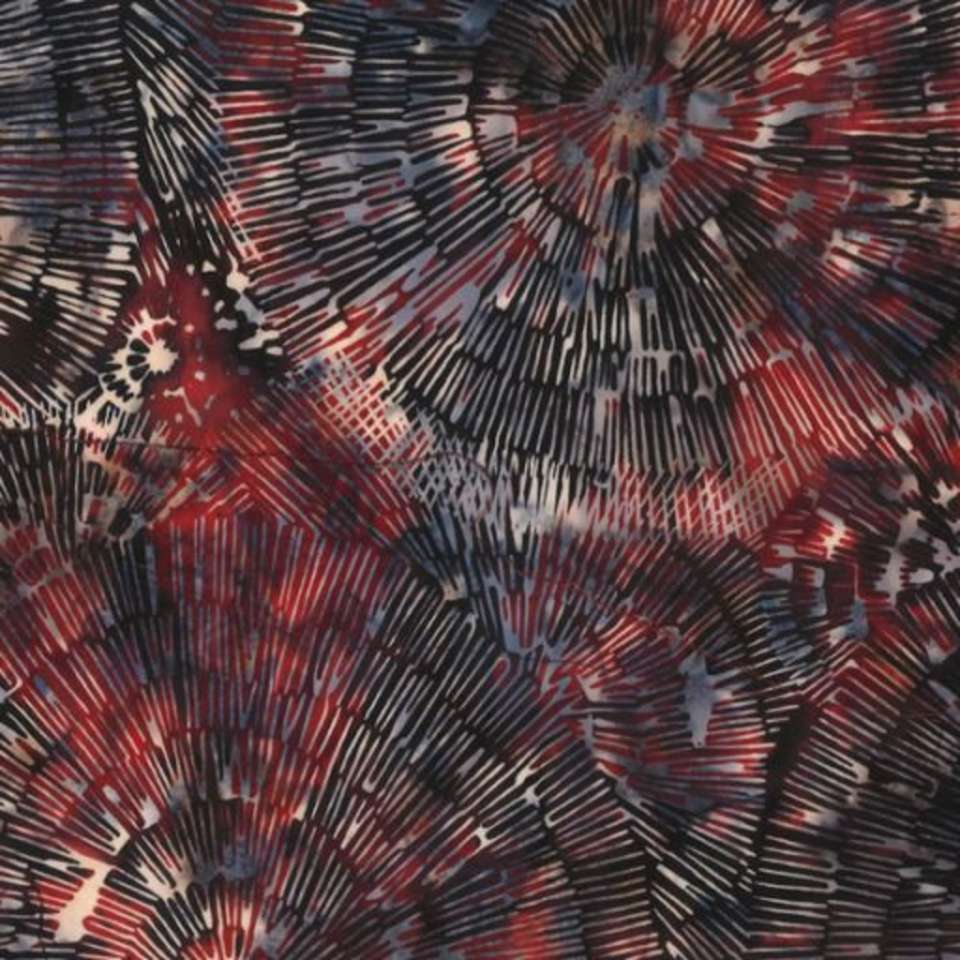 Hoffman California Fabrics - 2018 Spring Batiks - Q2130-209-Patriotic