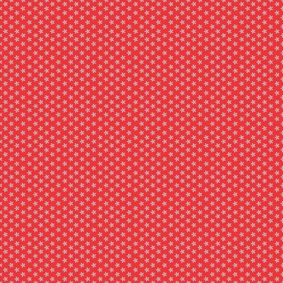 Riley Blake Designs - Bee Basics - C6403-RED_Basics_TinyDaisy