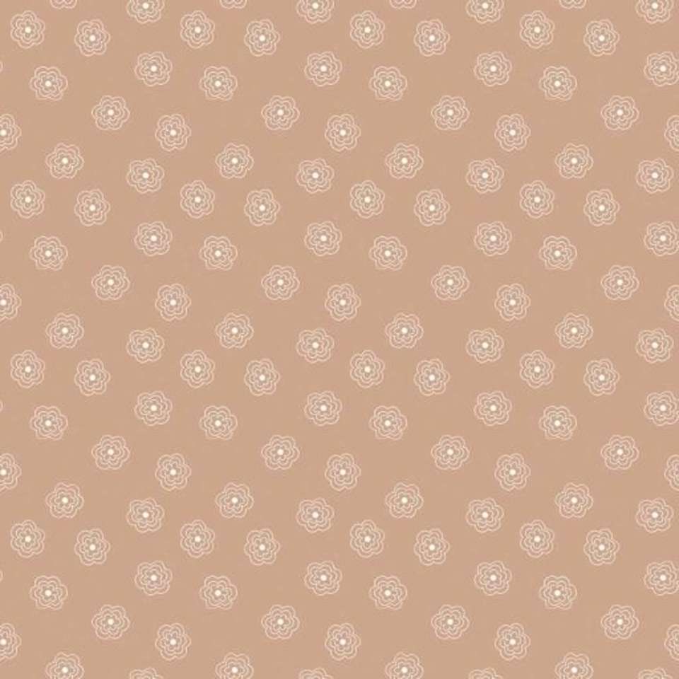 Riley Blake Designs - Bee Basics - C6404-NUTMEG_Basics_Blossom