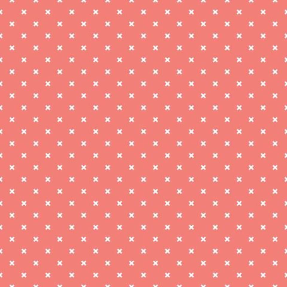 Riley Blake Designs - Bee Basics - C6410-CORAL_Basics_X