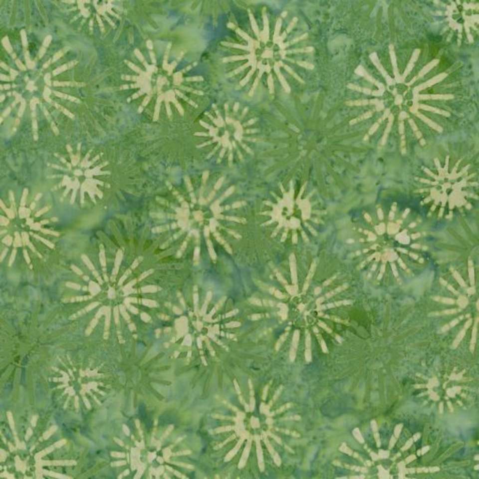 Timeless Treasures - Tonga Mini Collection Emerald - Tonga-B4591-Sage